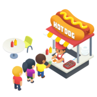 快餐店制作汉堡app