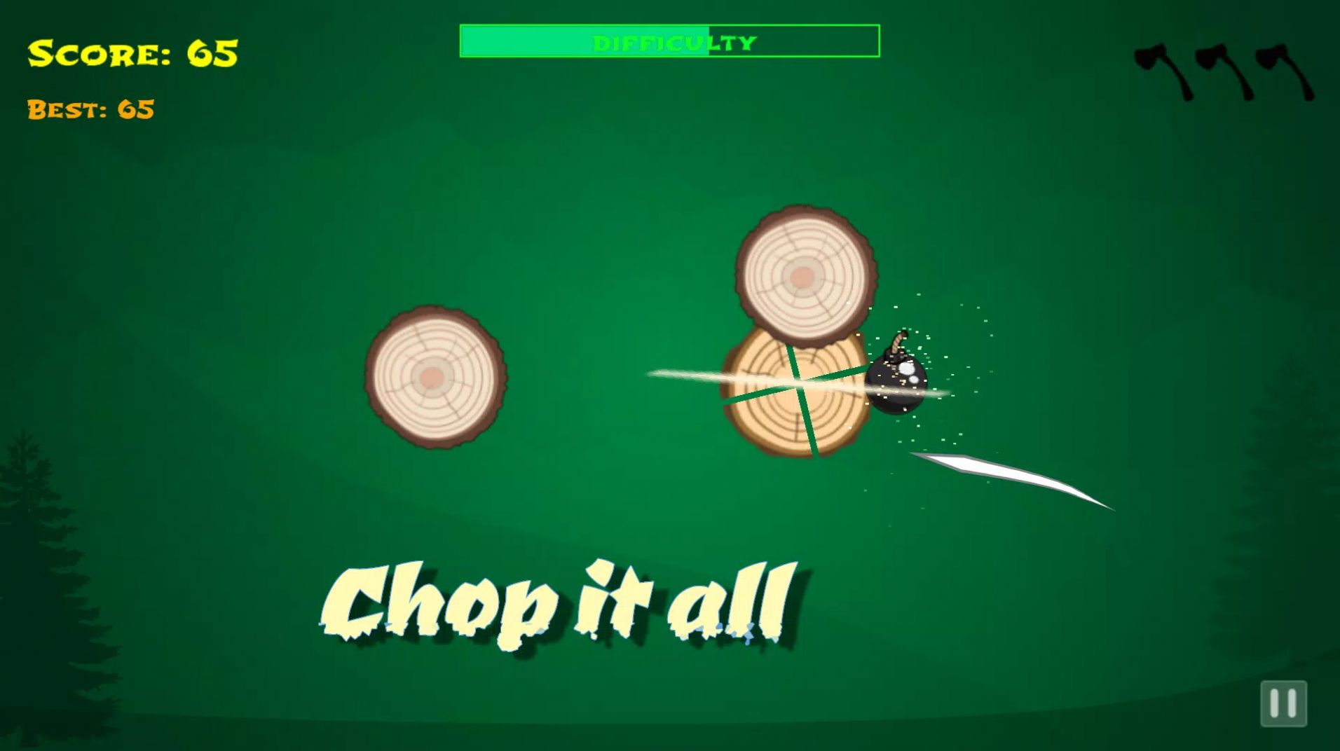 木头削削乐游戏官方正版（chop it） v2.0.1
