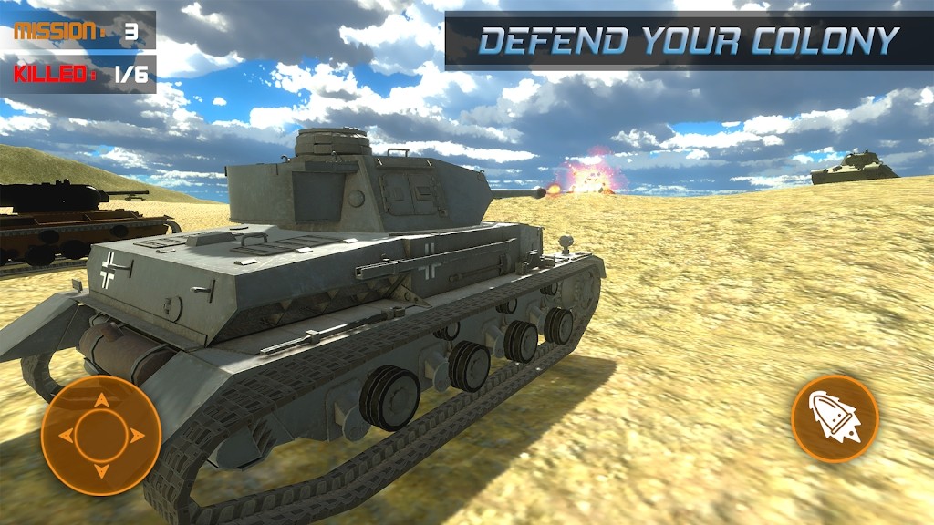 坦克3d战斗